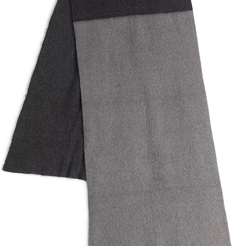 Saks Fifth Avenue Men’s Solid Brushed Scarf Grey